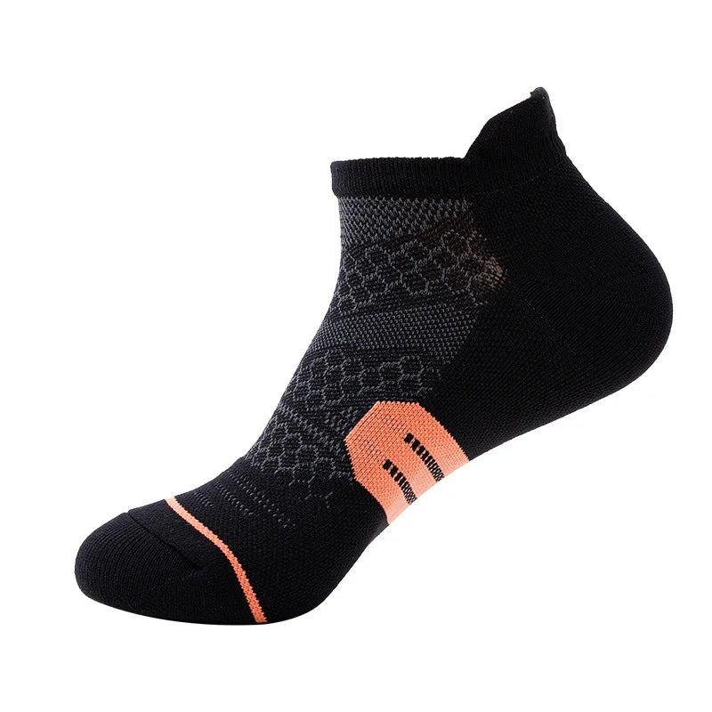 Calzini Sportivi Uomo Caviglia Alta Compressione Con Protezione Per Corsa Cotone Nylon Stile 41