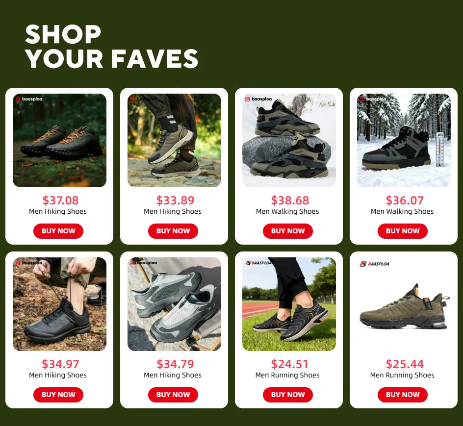 Baasploa Scarpe Da Corsa Uomo Traspiranti Leggere Comfort Massaggio E Aumento Altezza Design Moderno Per Esterni