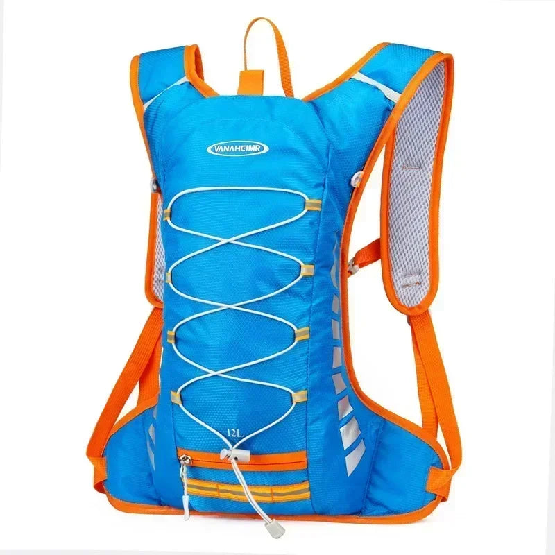 Zaino Da Ciclismo Impermeabile 12L Per Bici Da Strada MTB Idratazione Per Escursionismo All Aperto