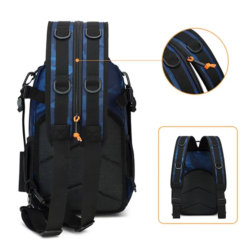 Zaino Tattico Esterno Per Arrampicata Campeggio Trekking Escursionismo Borsa Molle Con Portacanna Da Viaggio A Tracolla