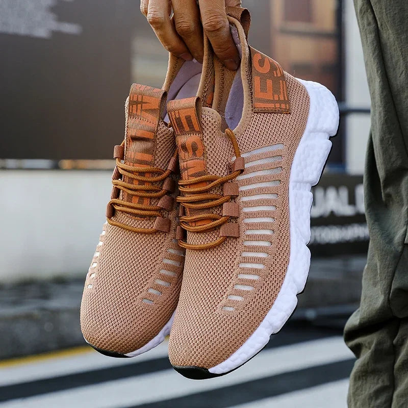 Scarpe Da Ginnastica Estive Da Uomo Traspiranti In Mesh Leggero Per Allenamento E Tennis Eleganti Spedizione Gratuita