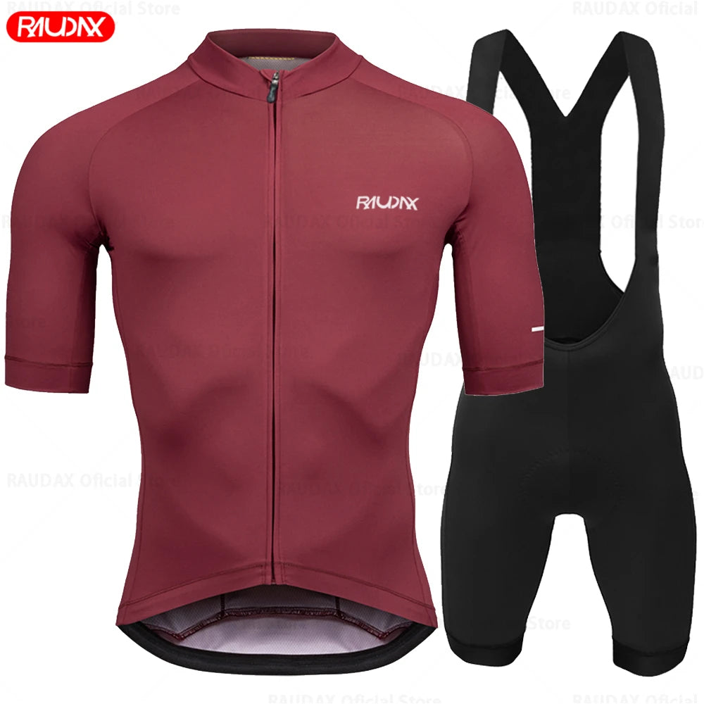 Set Maglie Da Ciclismo Uomo Estate Manica Corta Traspirante MTB Maillot Abbigliamento