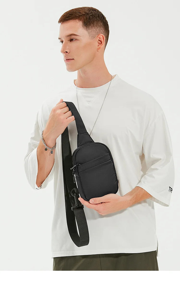 Marsupio Multifunzionale 2In1 Borsa Da Viaggio Per Esterni Uomo Donna Borsa A Tracolla Piccola Casual