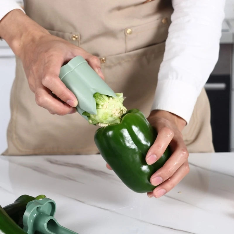 Denocciolatore Per Peperoni Ecologico Utensile Da Cucina Spelatore Semi Per Jalapeno Cetriolo Pomodoro