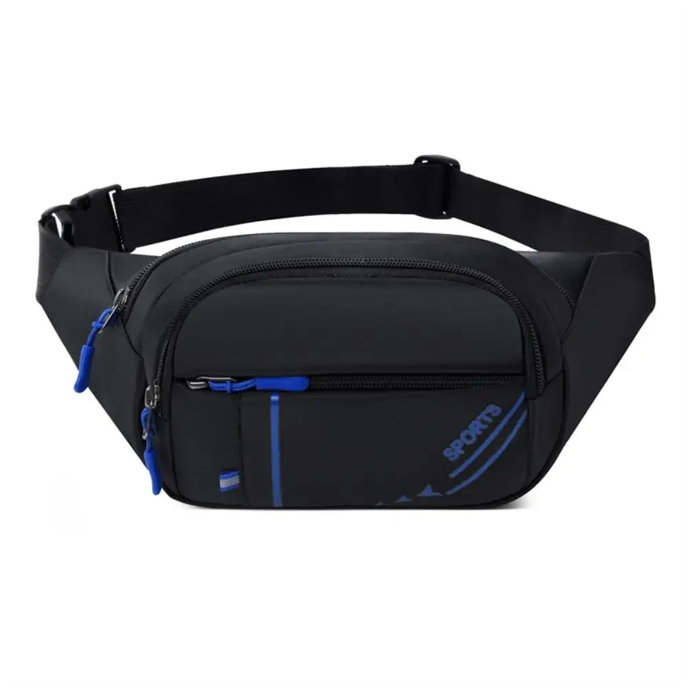 Marsupio Impermeabile Da Esterno In Tela Alta Capacità Stile Coreano Per Sport All Aperto Banana Bag Uomo Donna