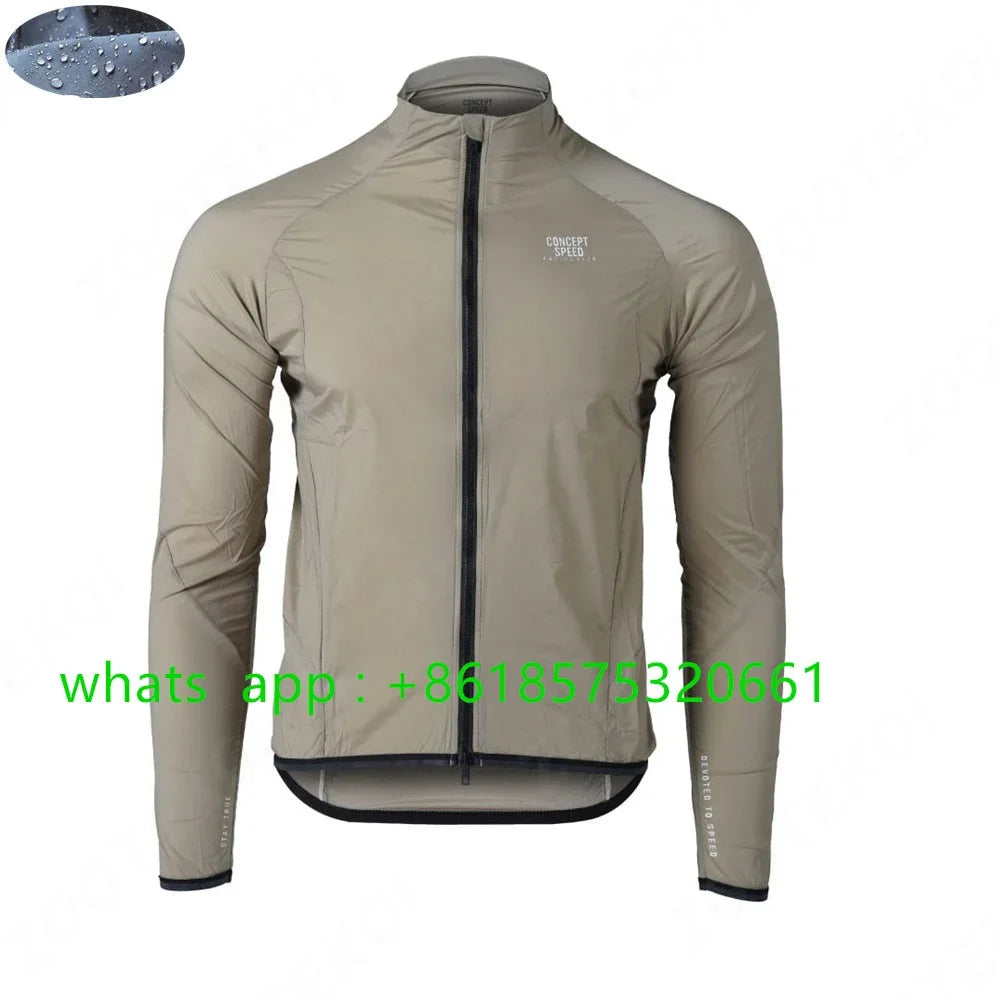 Concept Speed Nuova Giacca Da Ciclismo Unisex Impermeabile A Vento Ultraleggera Maniche Lunghe Per Bici Estivo MTB