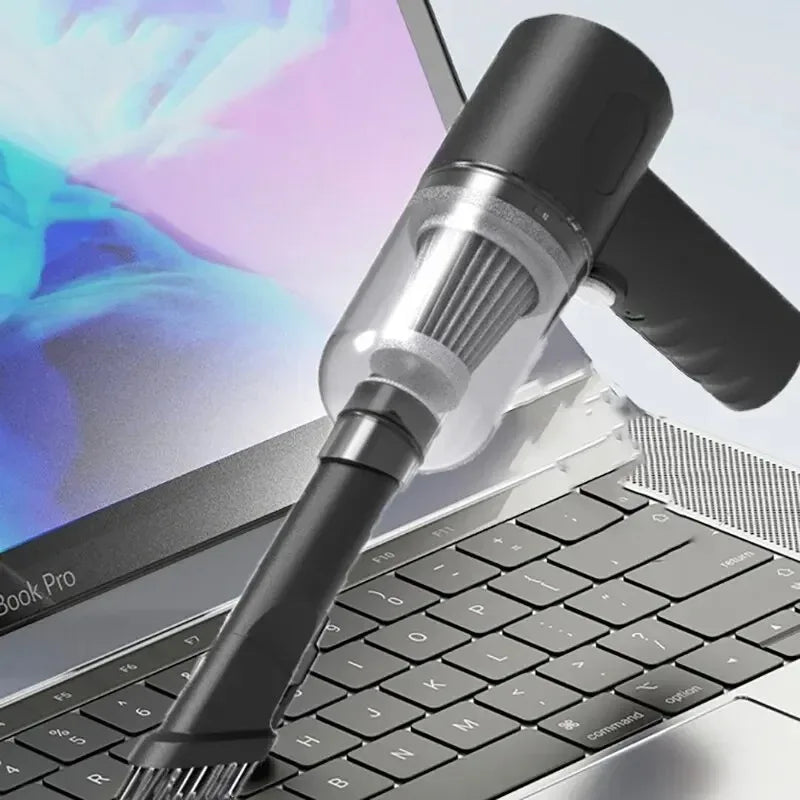 Aspirapolvere Senza Fili Per Auto 9000 Pa Potente Ricarica USB Portatile Umido E Secco Per Casa
