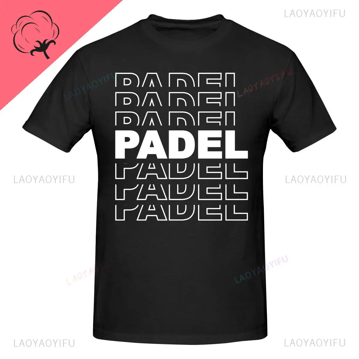 Maglietta Uomo Divertente Perdere A Padel Con Grafica Skull Anime In Cotone Traspirante Premium Estate