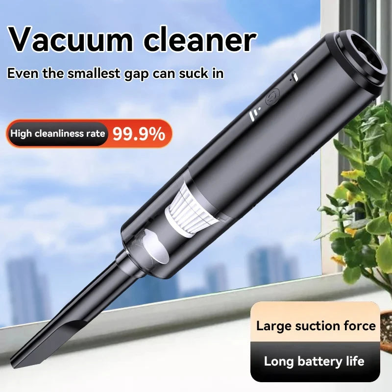 Aspirapolvere Portatile Senza Fili 2 In 1 Potente E Intelligente Per Auto E Casa Pulizia Domestica Versatile