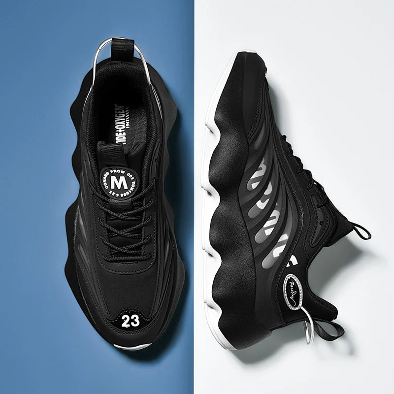 Scarpe Da Uomo Sneakers Casual Traspiranti Da Corsa Lusso Trainer Race Mocassini Moda