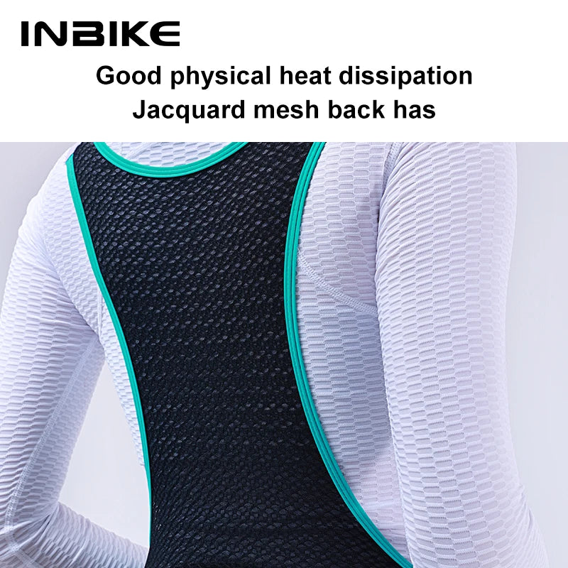 Pantaloni Con Bretelle Da Ciclismo Per Donna In Pile Invernali Con Imbottitura 3D Professionali Per Bici Da Strada