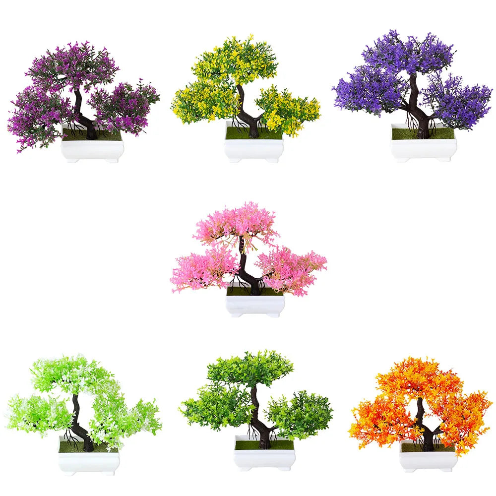 Piante Artificiali Bonsai In Vaso Piccolo Decorazione Da Giardino Zen Per Interni Tavolo Albero Finto Ornamentale