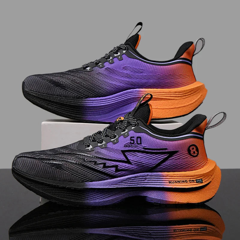 Sneakers Casual Di Lusso Da Uomo Traspiranti Scarpe Da Corsa Mocassini Alla Moda Comode Per Gara Con Aumento Di Altezza