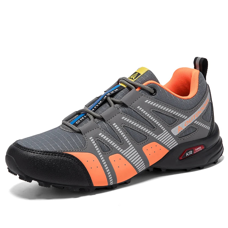 Scarpe Sportive Da Ciclismo All'aperto Da Uomo Impermeabili Antiscivolo Per Escursioni E Campeggio