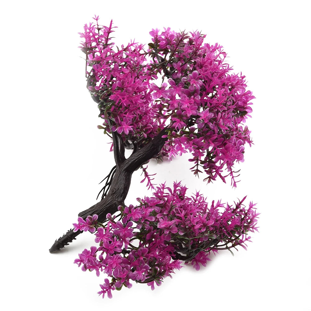 Piante Artificiali Bonsai Piccolo Albero In Vaso Con Fiori Decorativi Per Tavolo Casa Giardino E Decorazione Per Hotel