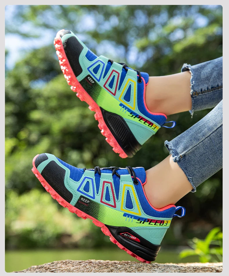 Scarpe Da Trekking Impermeabili Da Donna Traspiranti Scarpe Sportive Da Esterno Per Viaggio Passeggiata Ciclismo Corsa