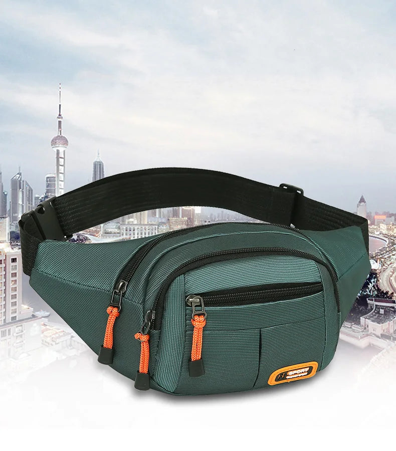 Marsupio Portatile Per Uomini e Donne Multifunzionale Di Grande Capacità Antispruzzo Resistente all Usura Da Cantiere