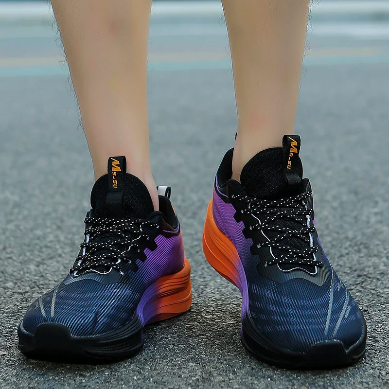 Scarpe Da Corsa Sportive Da Uomo Maratona Casual Leggere Scarpe Da Ginnastica Da Passeggio Antiscivolo Per Esterno