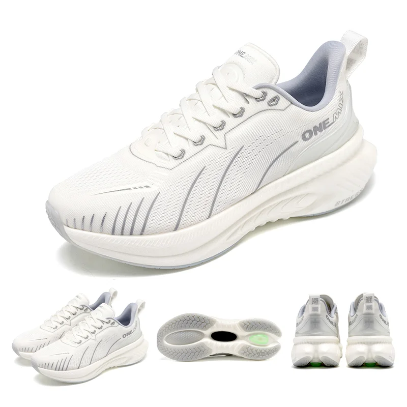 Onemix Scarpe Da Corsa Ammortizzate Da Donna Autunno Inverno Antiscivolo Con Lacci Per Corsa Intensa Danza