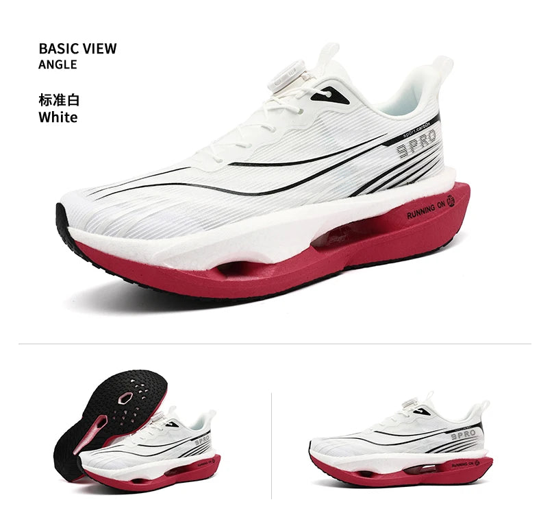 Scarpe Da Corsa Uomo E Donna Leggere Traspiranti Con Piastra In Carbonio Per Maratona Scarpe Da Ginnastica Sportive