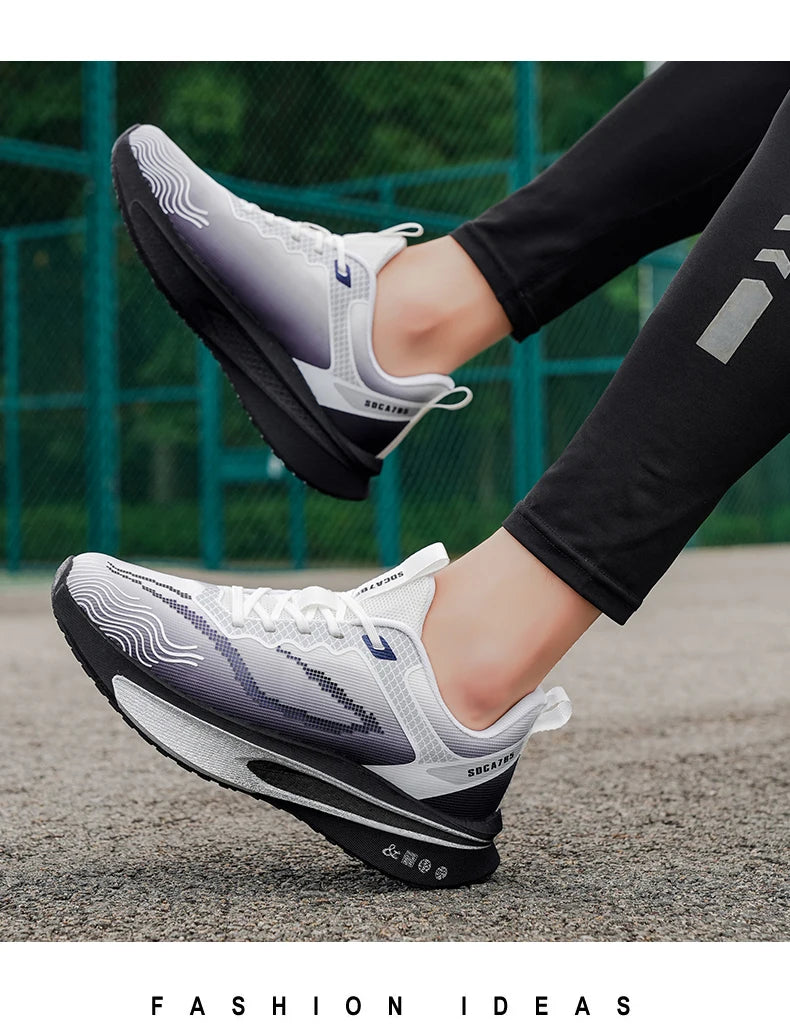 Scarpe Da Corsa Con Piastra In Carbonio Per Maratona Traspiranti Leggere Per Uomo E Donna Comode E Antiscivolo