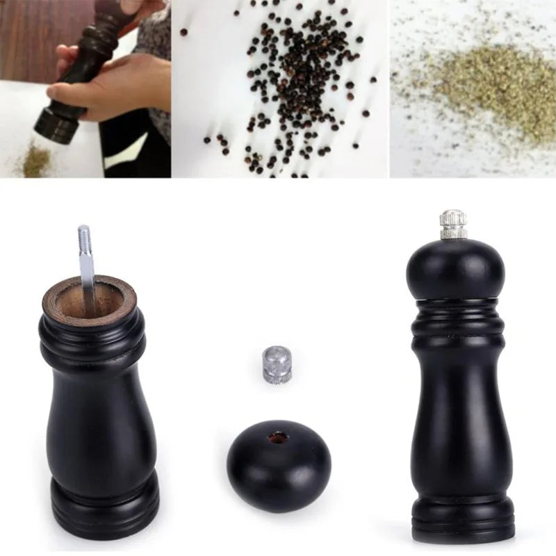 Macinapepe In Legno Olandese Manuale Per Pepe E Sale Bottiglia Condimento Per Cucina E Barbecue