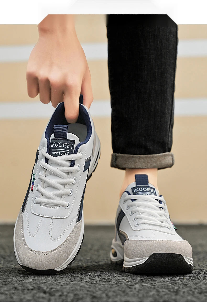 Scarpe Sportive Da Uomo Leggere Traspiranti Antiscivolo In Pelle Scamosciata Eleganti Da Indossare Giorno All Aperto