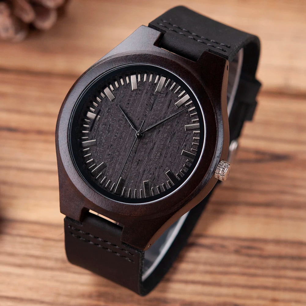 Orologio Da Polso In Legno Di Bambù Con Movimento Miyota E Logo Personalizzato OEM Design Brand Esclusivo