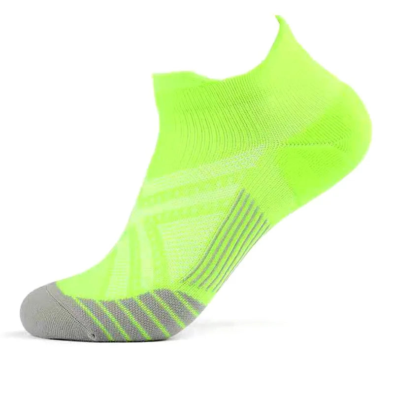 Calzini Sportivi Uomo Caviglia Alta Compressione Con Protezione Per Corsa Cotone Nylon Stile 41