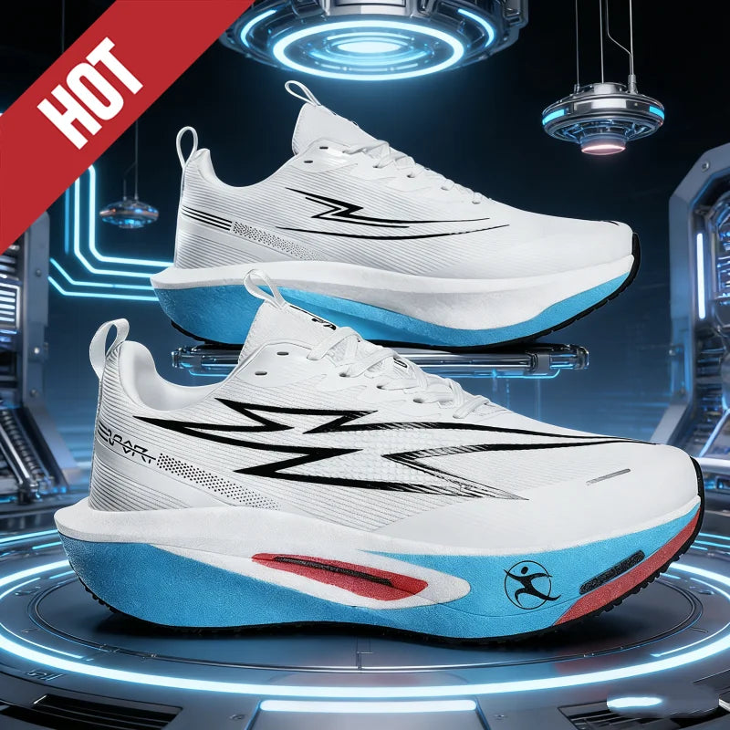Scarpe Da Corsa Con Piastra In Carbonio Ammortizzate Per Maratona Traspiranti E Leggere Antiscivolo Per Uomo E Donna