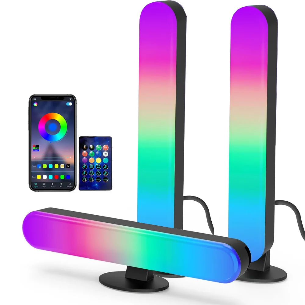 Barra Luminosa LED OpenRGB Per TV Con 16 Milioni Di Colori Controllo Remoto App Timer Modulare Da 1 A 3 Barre