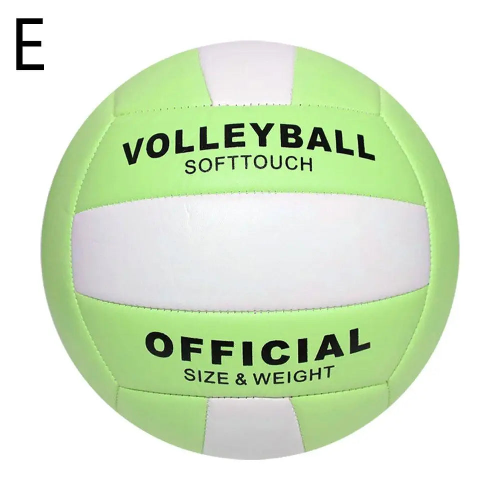 Nuovo Pallone Da Pallavolo Ufficiale Misura 5 Per Allenamento Indoor Outdoor Beach Volley Principianti Spedito Sgonfio