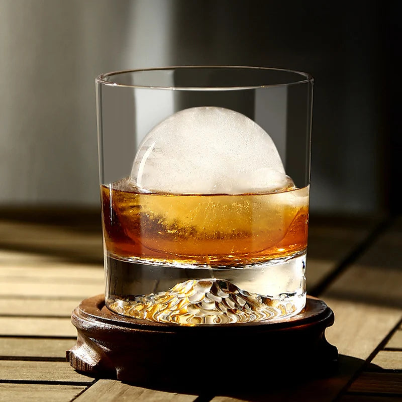Bicchieri Da Whisky Ecologici E Durevoli Cocktailgeek Forma Rotonda In Vetro Trasparente Per Appassionati Di Whisky