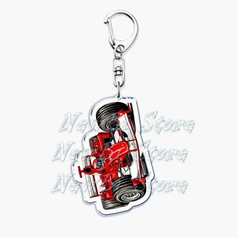 Portachiavi Con Ciondolo Per Auto Da Corsa Popolare Super Cool Per Accessori Borsa Gioielli Regali Fan Amici