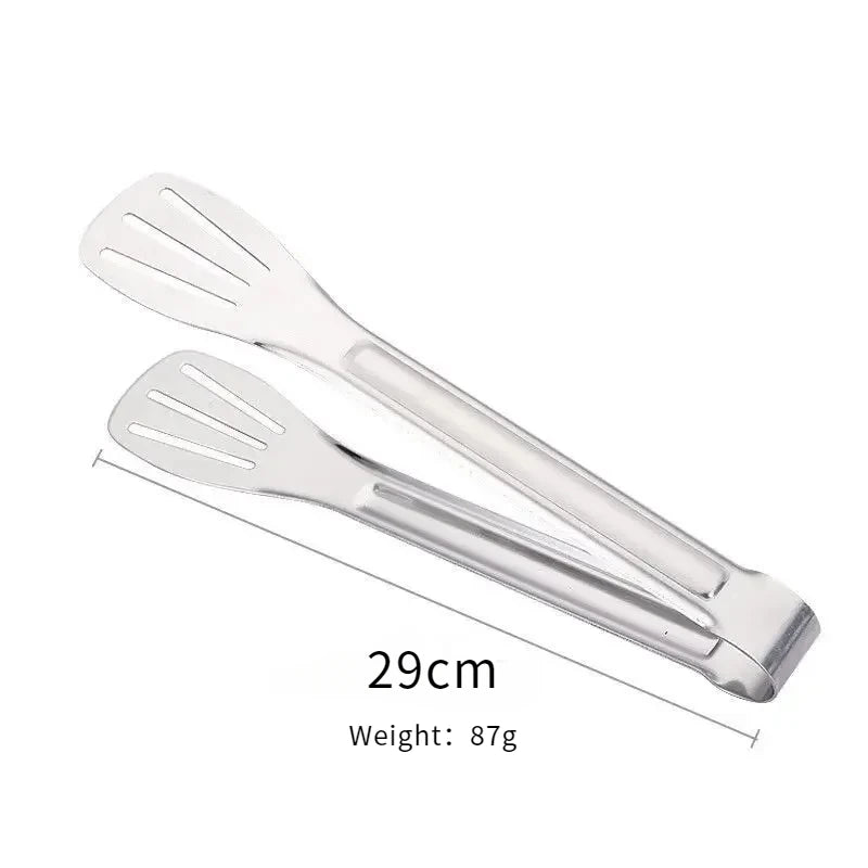 Pinze Per Alimenti In Acciaio Inossidabile 304 Barbecue Antiscivolo Per Cucina Clip Griglia Pesce Bistecca Pane