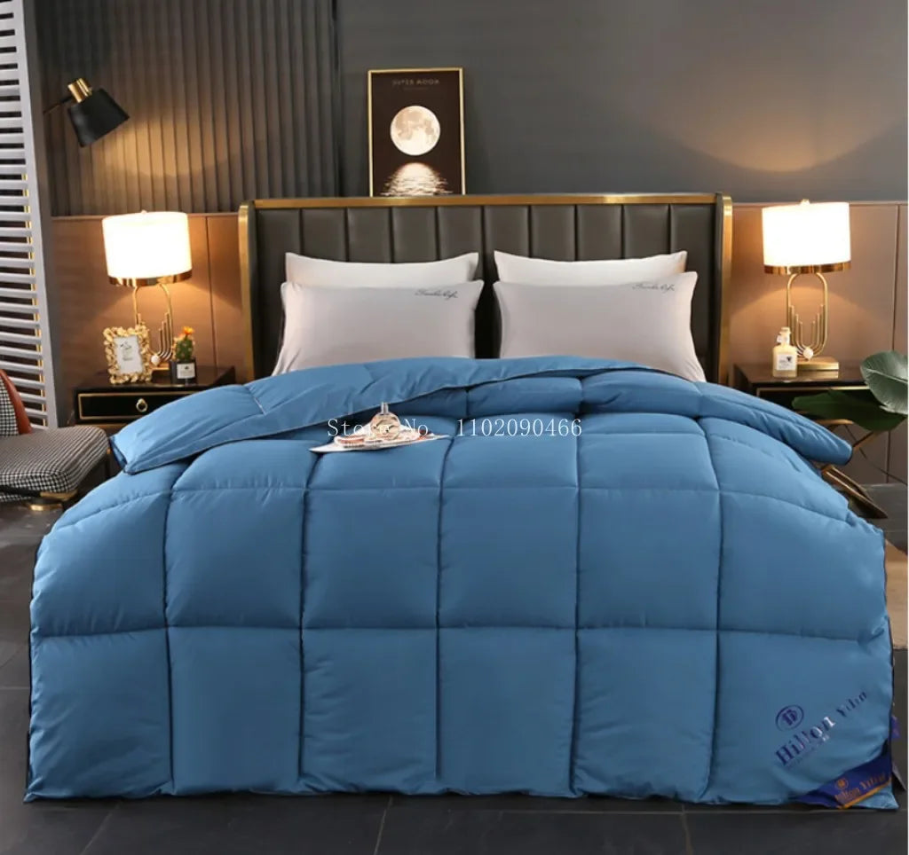 Hilton 5 Stelle Piumino Quattro Stagioni Letto Matrimoniale Caldo Trapunta Invernale