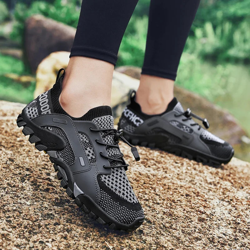 Scarpe Da Nuoto Traspiranti Estive Aqua Scarpe Da Ginnastica In Rete Da Uomo 36 47 Taglie Forti
