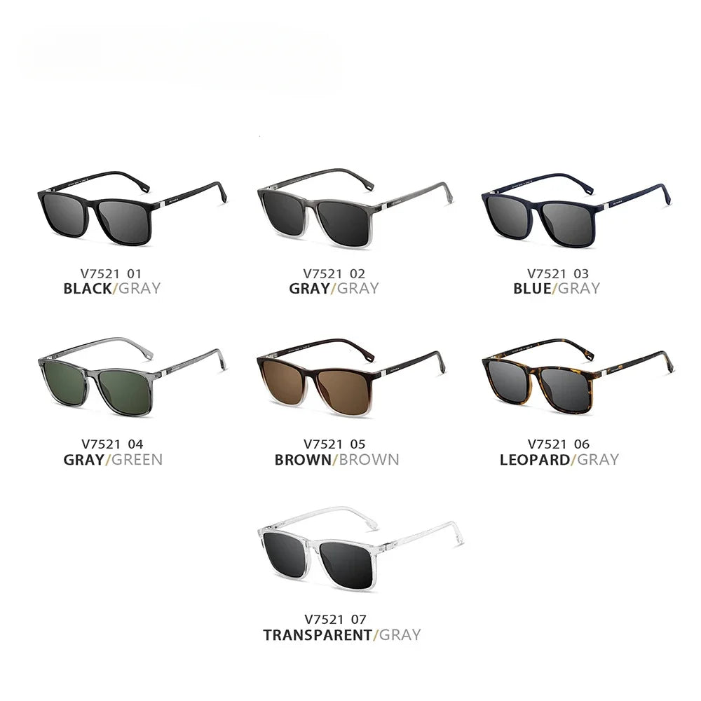 Occhiali Da Sole Unisex Retrò Polarizzati UV400 Lenti Vintage Lusso Per Uomo Donna Premium
