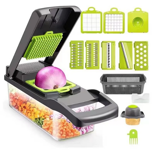 Tagliaverdure multifunzionale Jelly Dicer Trituratore manuale Grattugia da cucina Artefatto per tagliare verdure