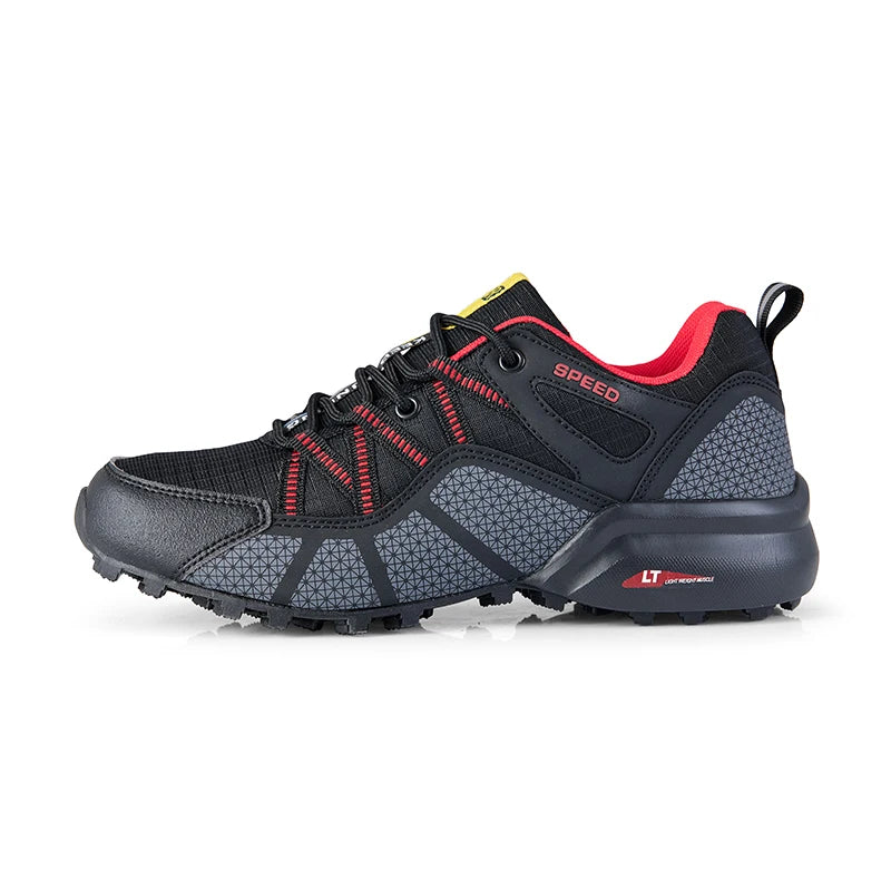 Scarpe sportive da trekking da uomo Stivali da allenamento per escursionismo impermeabili all'aperto Scarpe tattiche da caccia comode e resistenti all'usura da uomo
