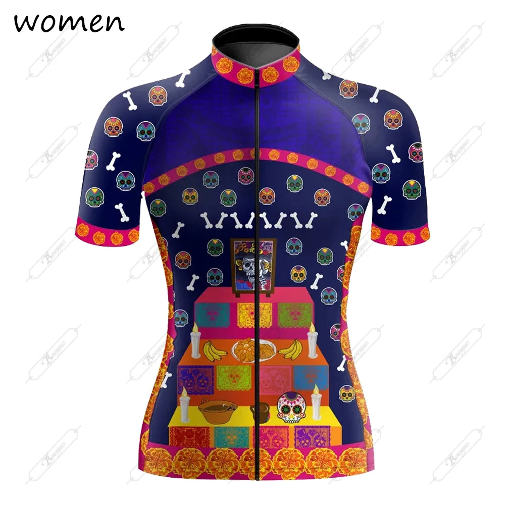 Maglia Da Ciclismo Donna Estate Premium Traspirante Team Racing Abbigliamento Da Ciclismo Maglia Da Bici Corta