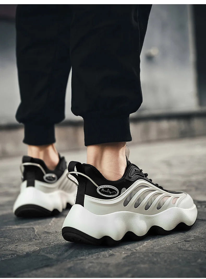 Scarpe Da Uomo Sneakers Casual Traspiranti Da Corsa Lusso Trainer Race Mocassini Moda