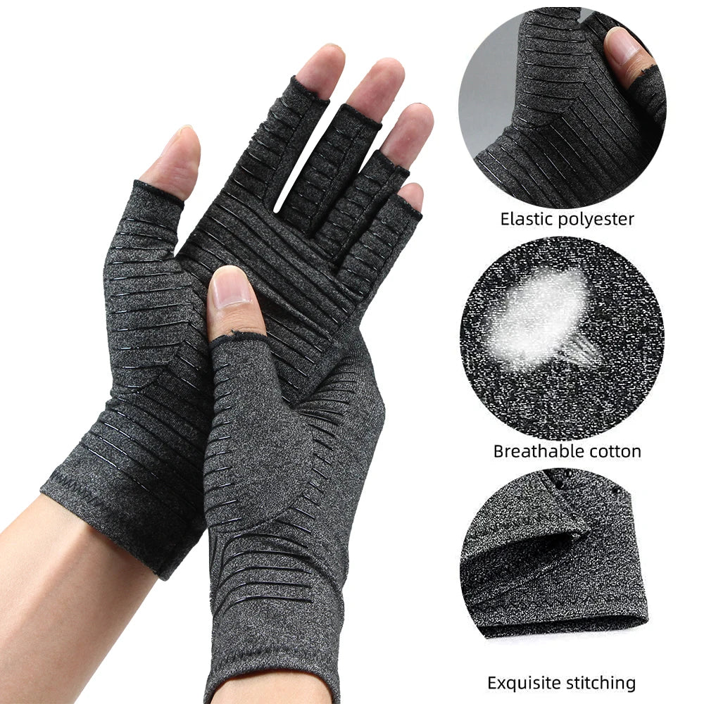 Guanti Da Artrite In Rame Per Dolore Alle Mani Osteoartrite Reumatoide Gonfiore E Tunnel Carpale Unisex