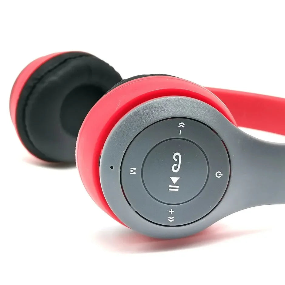 Cuffie Bluetooth P47 Con Microfono Pieghevoli HiFi Bassi Profondi Auricolari Stereo Per Smartphone TV Giochi
