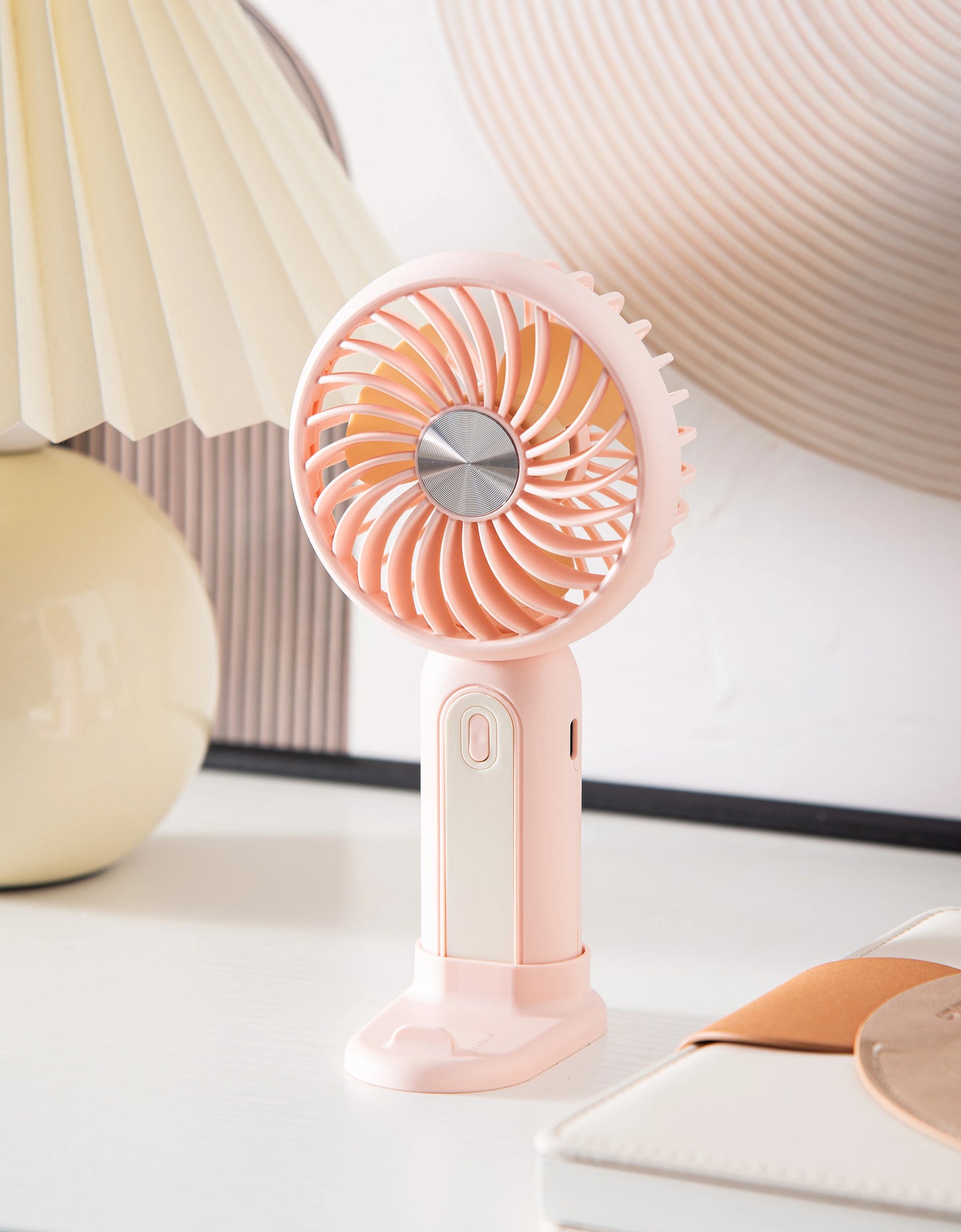 Mini Ventilatore Tascabile Sportivo Con Ricarica USB Da Tavolo Silenzioso A 3 Velocità