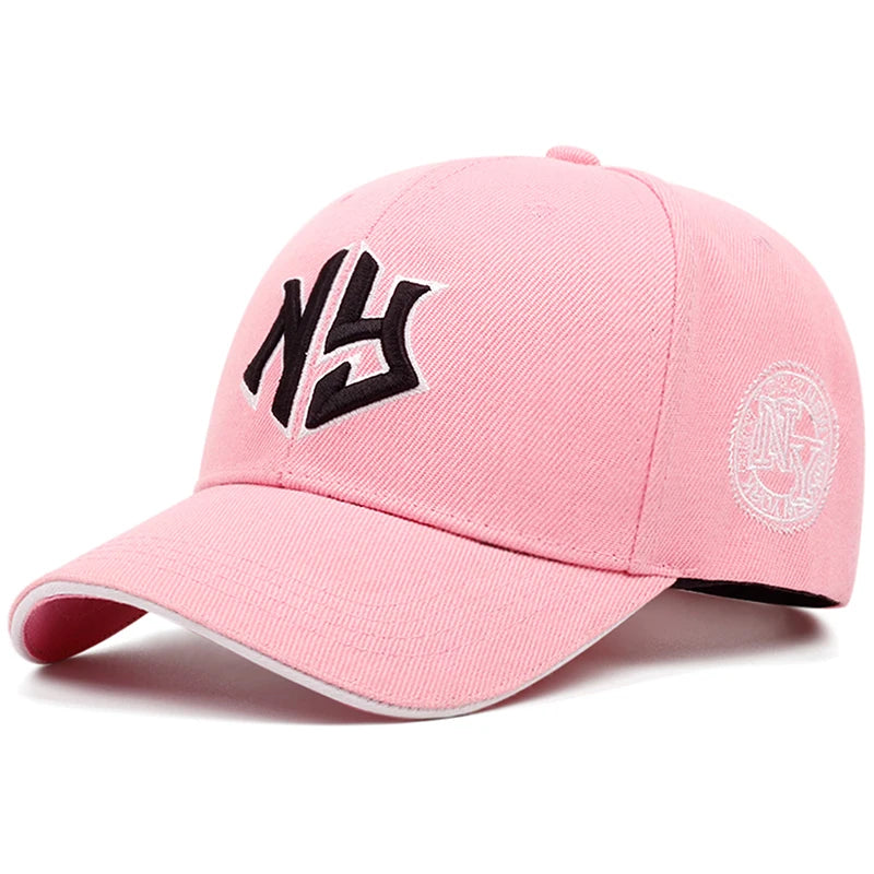 Cappello Da Baseball Alla Moda NY Ricamato Unisex Skateboard Hip Hop Street Parasole Sportivo Tempo Libero All Aperto