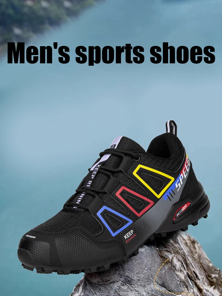 Scarpe Da Ciclismo Da Uomo Impermeabili Traspiranti Esterni Montagna Antiscivolo Resistente Usura Allenamento Trekking