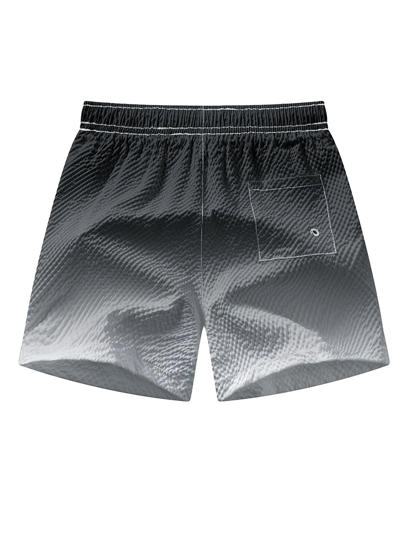 Pantaloncini Da Spiaggia Da Uomo Con Asciugatura Rapida Fodera In Rete Tasche Shorts HooThreads Costume Da Bagno