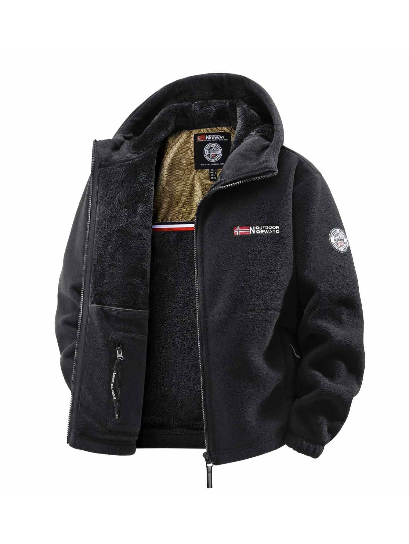 Giacca Con Cappuccio Da Uomo Per Esterno Autunno Inverno Versatile Abbigliamento Streetwear Per Viaggi Pendolarismo