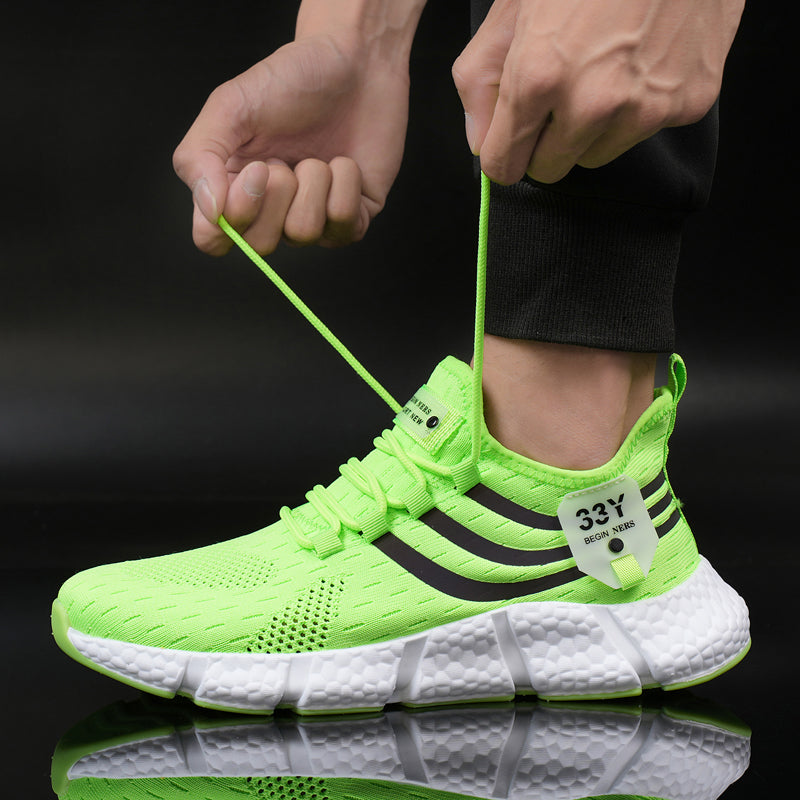 Scarpe Da Ginnastica Uomo Traspiranti Da Corsa Comode Sneakers Sportive Con Plateau In Stile Classico Casual